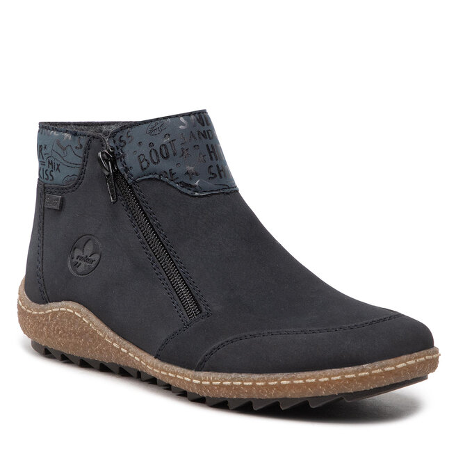 Botine Rieker L7551-14 Blau