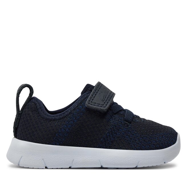 Sneakersy Clarks Ath Flux T - Granatowy