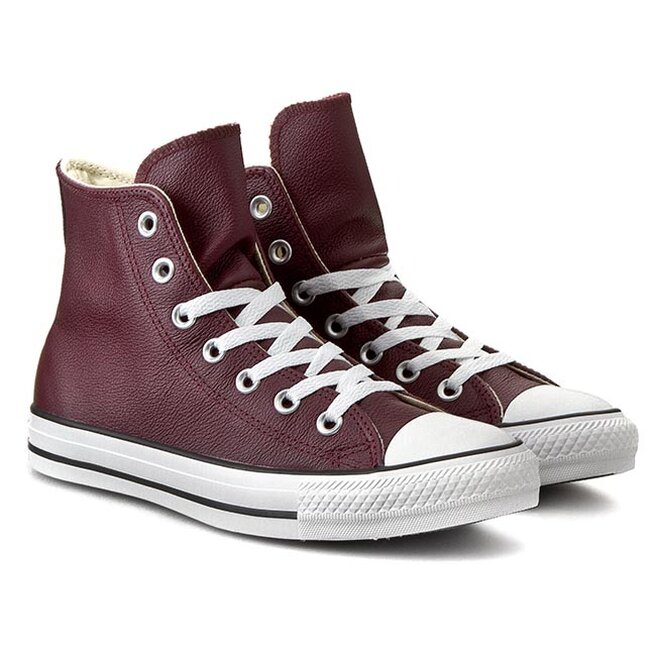 Sneakers aus Stoff Converse Ct Hi Bordeaux 149491C Dunkelrot