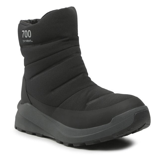 Cizme de zăpadă The North Face Nuptse II Bootie Wp NF0A5G2IKT01 Tnf Black/Asphalt Grey