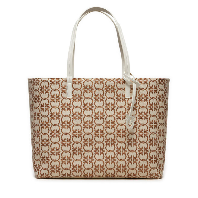 Torebka Pinko Carrie Shopper Big Logo PE 24 PLTT 102832 - Kolorowy