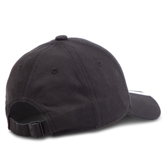Czapka z daszkiem adidas 6p 3s Cap Cotto S98156 Black Black White