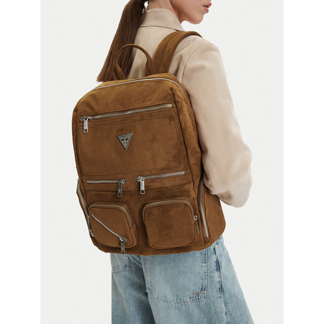 Plecak Guess Jeans CWBEO-GUESS-B-006-09 Brązowy -