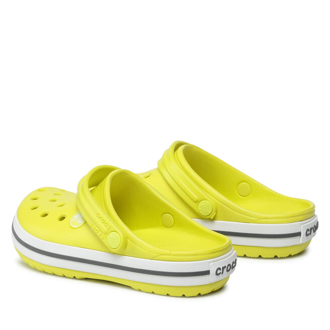 Crocs Șlapi Crocs Crocband Clog K 207006 Citrus/Grey 725