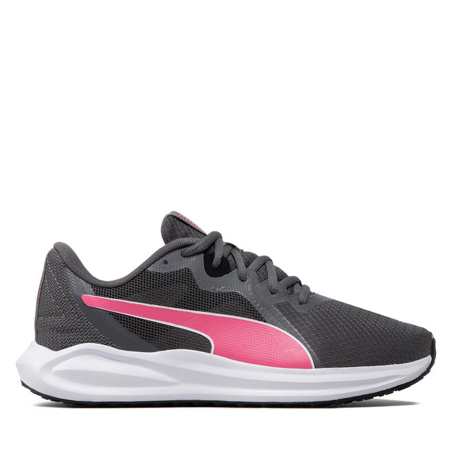 Puma Обувки Puma Twitch Runner Jr 384537 08 Castlerock/Sunset Pink