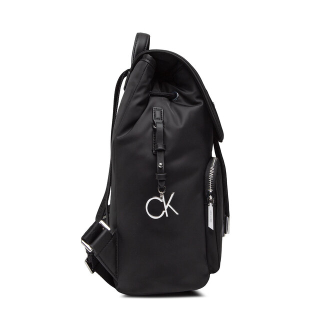 Rucksack Calvin Klein Ck Must Nylon Backpack W/Flap K60K609901 BAX