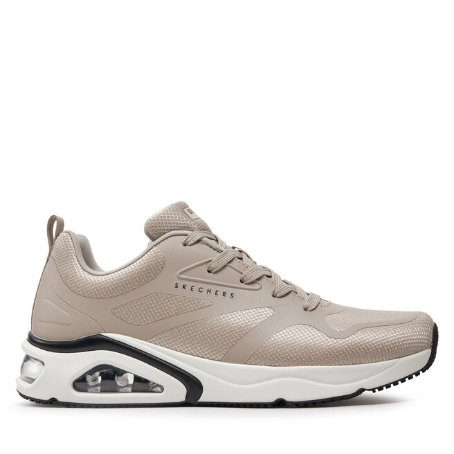 Sneakersy Skechers Tres-Air Uno-Revolution-Airy - Beżowy