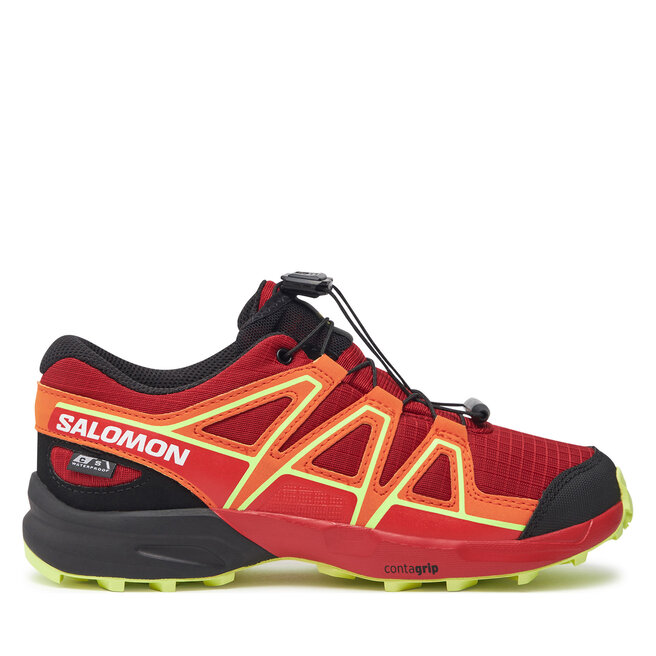 Trekkingi Salomon Speedcross Waterproof - Czerwony
