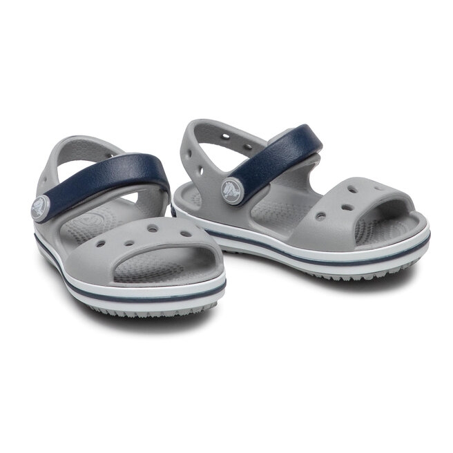 Crocs Σανδάλια Crocs Crocband Sandal 12856 Light Grey/Navy