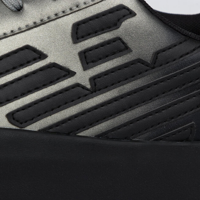 Sneakers EA7 Emporio Armani X8X037 XK067 D006 Black/Dark Silver ...