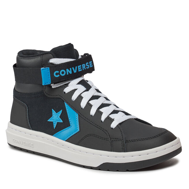Converse blue on sale and black