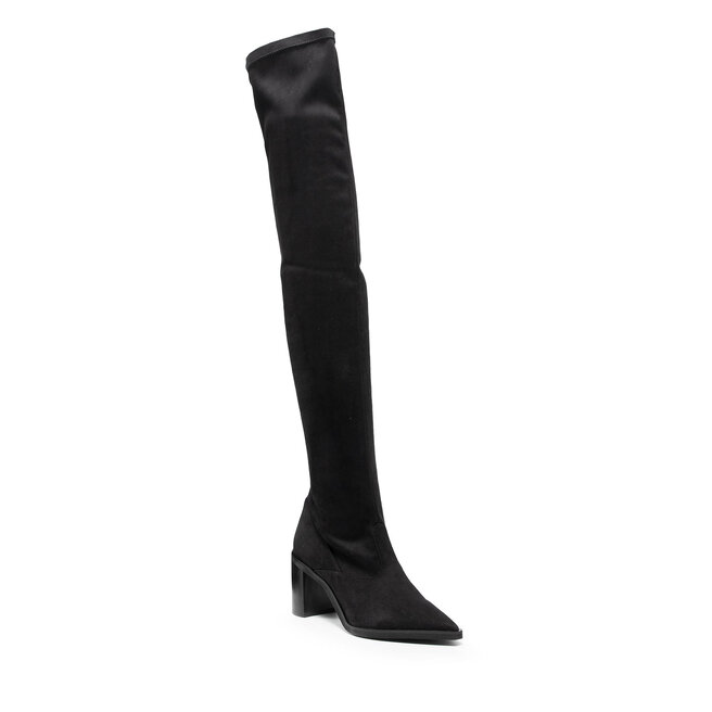 Cizme lungi muschetar Baldowski D03646-7011-001 Negru