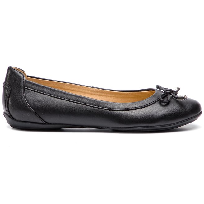Ballerines Geox Pointure 36 - Cuir Noir - Excellent état - Occasion