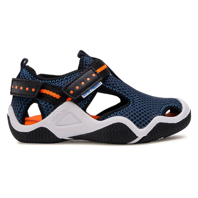 Sandały Geox J Wader B. A J1530A 00014 - M Granatowy