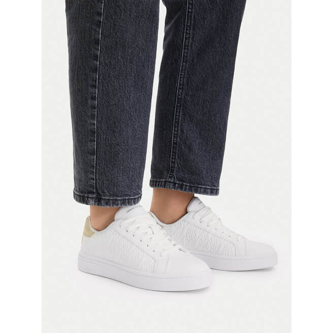 Sneakersy Armani Exchange XDX165 XV891 T782 Biały - kobiece