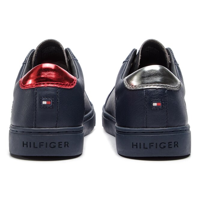 Tommy hilfiger elastic essential sneaker hot sale