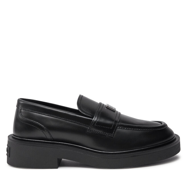 Loafersy Tommy Jeans EN0EN02602 Czarny - kobiece