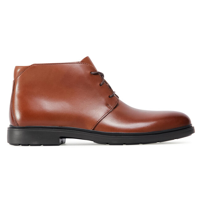 Clarks Bakancs Clarks Un Tailor Mid 261446787 Tan Leather