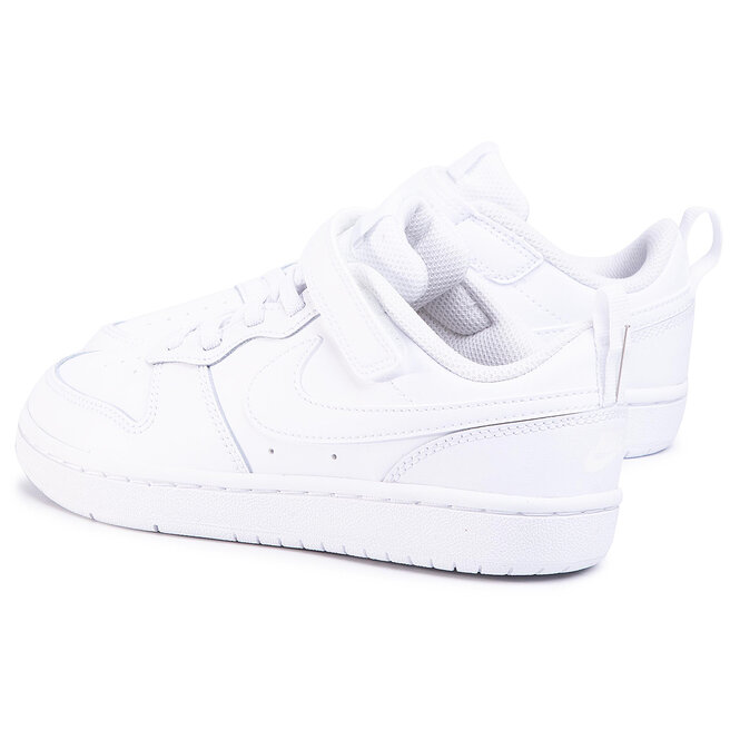Nike Pantofi Nike Court Borough Low 2 (Psv) BQ5451 100 White/White/White