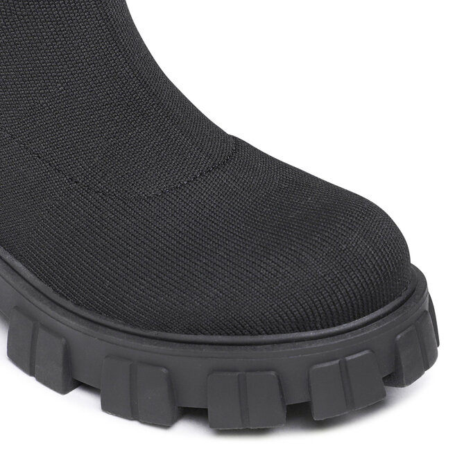 DeeZee Kozačky DeeZee WS5553-10 Black