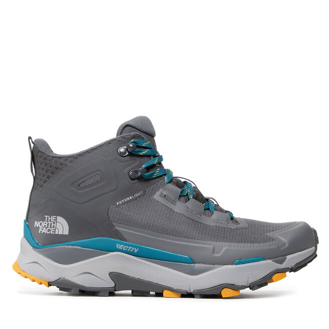 The North Face Bakancs The North Face Men's Vectiv Exploris Mid Futurelight NF0A4T2U0Z11 Zinc Grey/Asphalt Grey