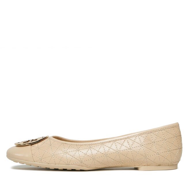 Tory Burch Baleríny Tory Burch Claire Quilted Ballet 156810 New Porcelain 100