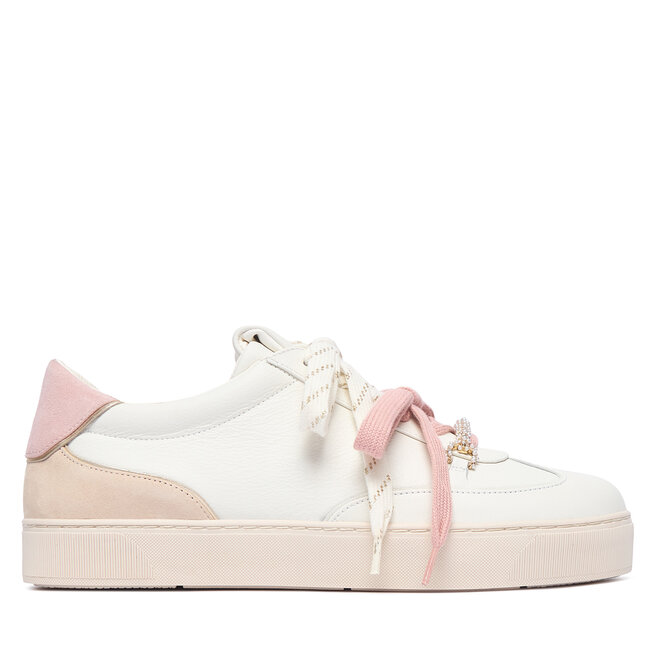 Sneakersy Stuart Weitzman Colton SN031 Kremowy - kobiece