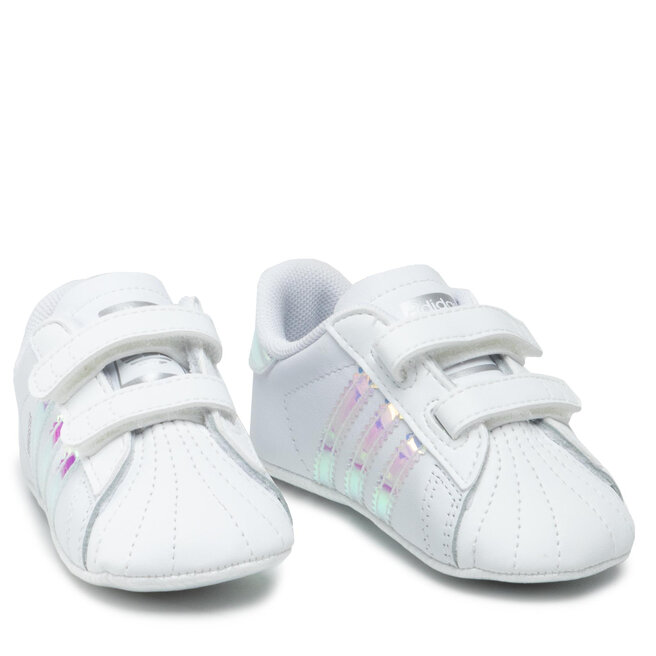 adidas Boty adidas Superstar Crib BD8000 Ftwwht/Ftwwht/Cblack