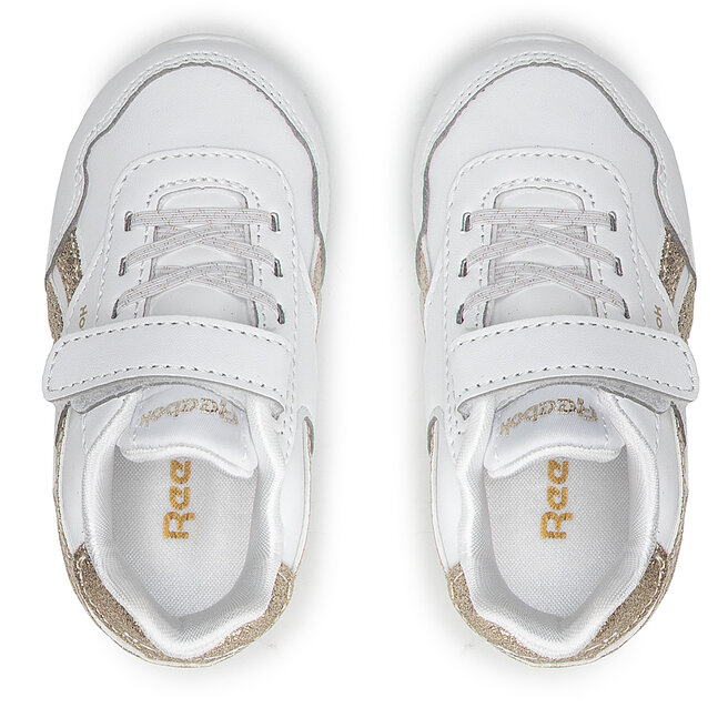 Reebok Обувки Reebok Royal Cl Jog 3.0 1 GW3731 Ftwwht/Ftwwht/Goldmt