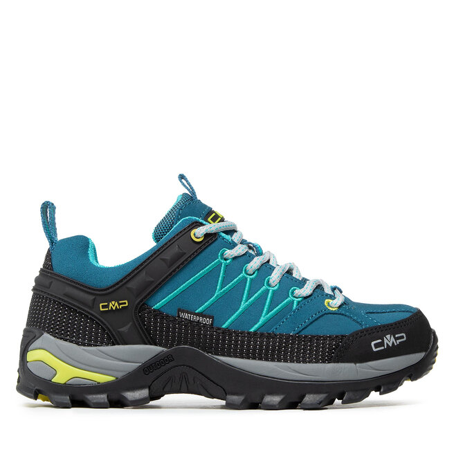 CMP Kids Rigel Low Trekking Schuhe – Wasserdichte Unisex-Kinderschuhe, Blau, Gr. 39 EU