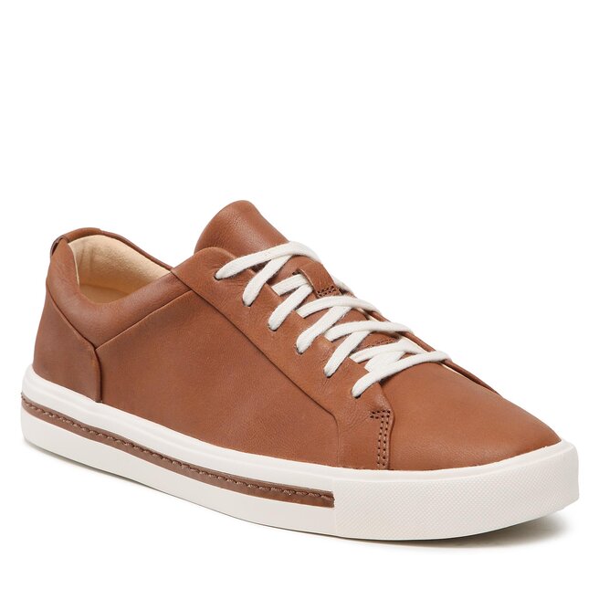 Sneakers Clarks Un Maui Lace 261675594 Tan Leather 261675594 imagine noua gjx.ro