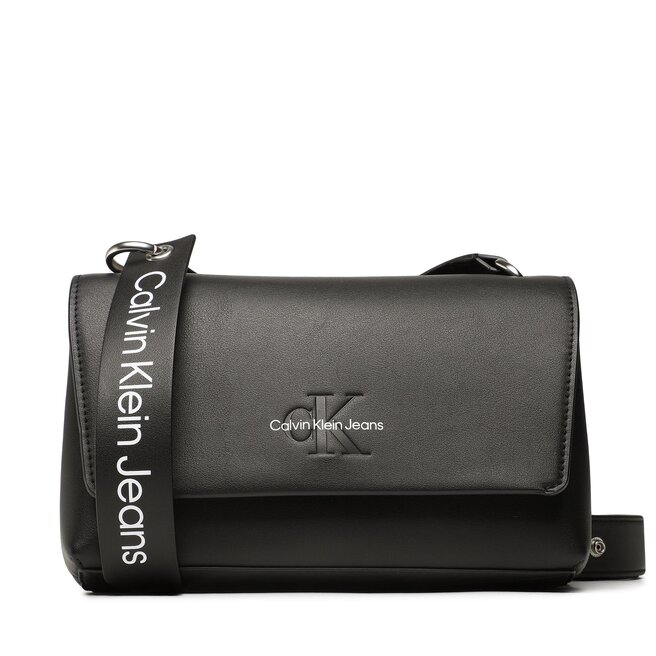 Calvin Klein Jeans Дамска чанта Calvin Klein Jeans Sculpted Ew Flap25 Tag K60K610554 BDS