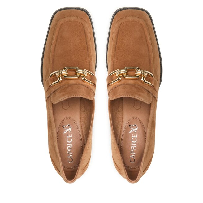 Caprice Polobotky Caprice 9-24304-41 Brandy Suede 324