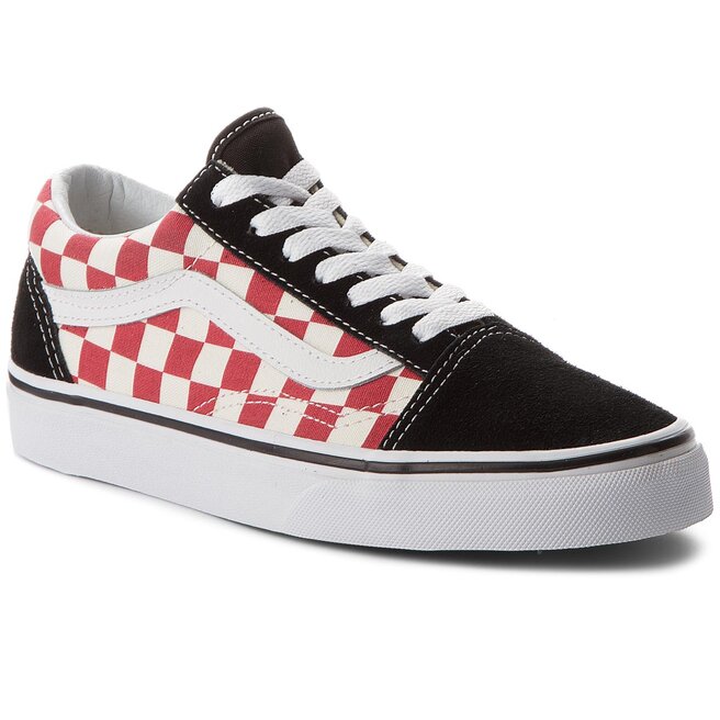 Sneakers aus Stoff Vans Old Skool VN0A38G135U Checkerboard Black