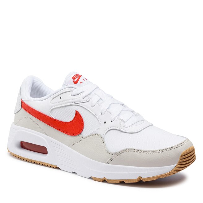 Nike Pantofi Nike Air Max Sc CW4555 112 White/Picante Red