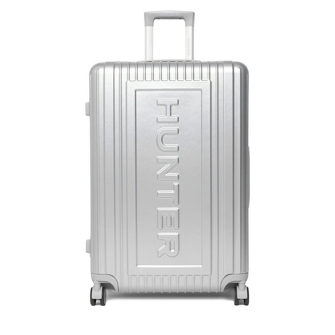 Walizka duża Hunter CEO-HUNTER-L-002-08 Srebrny -