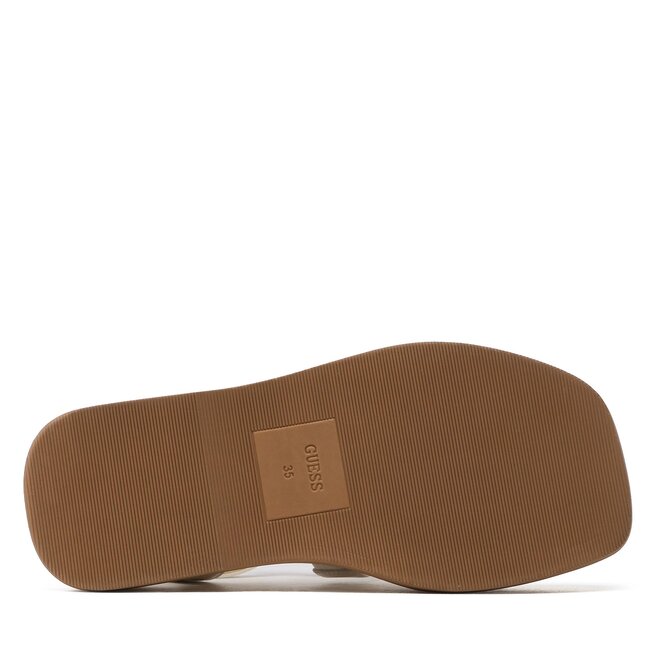 Guess Szandál Guess Vadika FL6VAD LEA03 WHITE