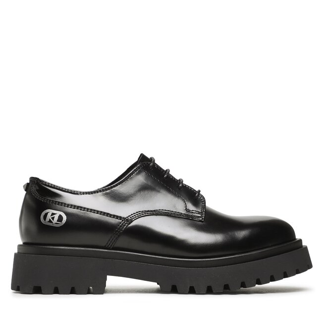 Półbuty KARL LAGERFELD KL12423 Czarny - męskie