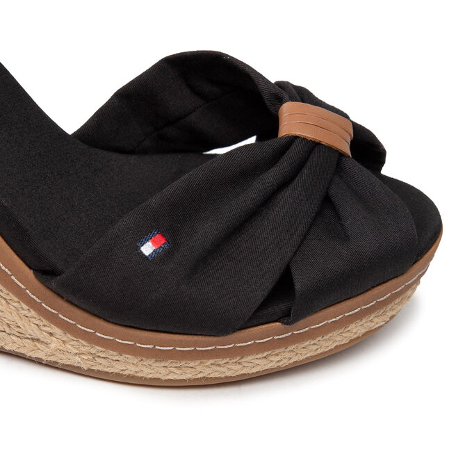 Tommy Hilfiger Espadrilky Tommy Hilfiger Elena 56D FW0FW00905 Black 990