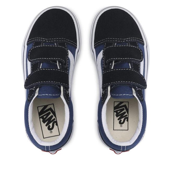 navy true white vans