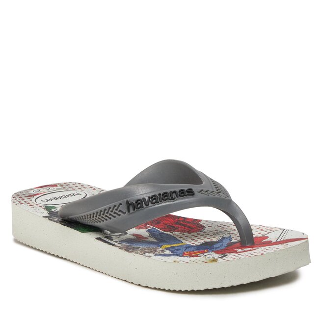 Havaianas Žabky Havaianas Max Herois 41303027852 White/Steel Grey