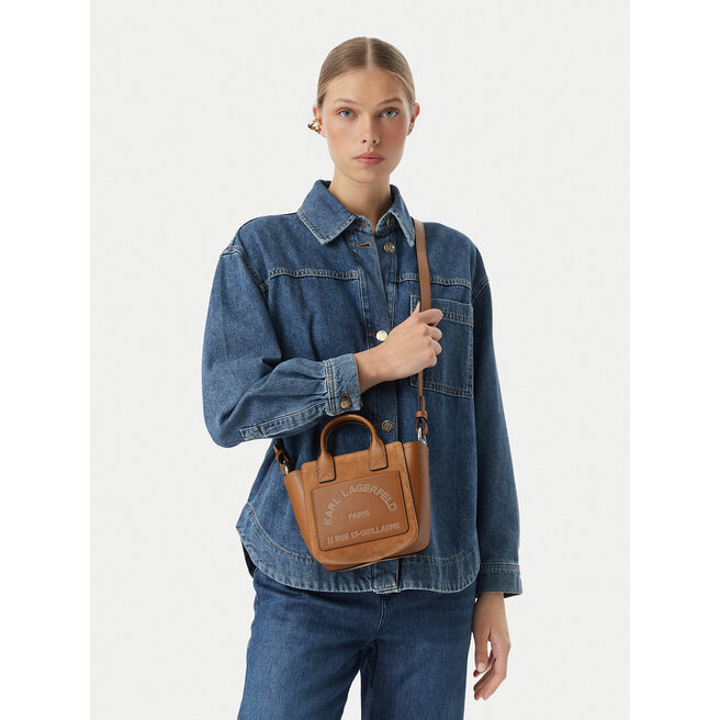 Torebka KARL LAGERFELD B3W30325 Brązowy -