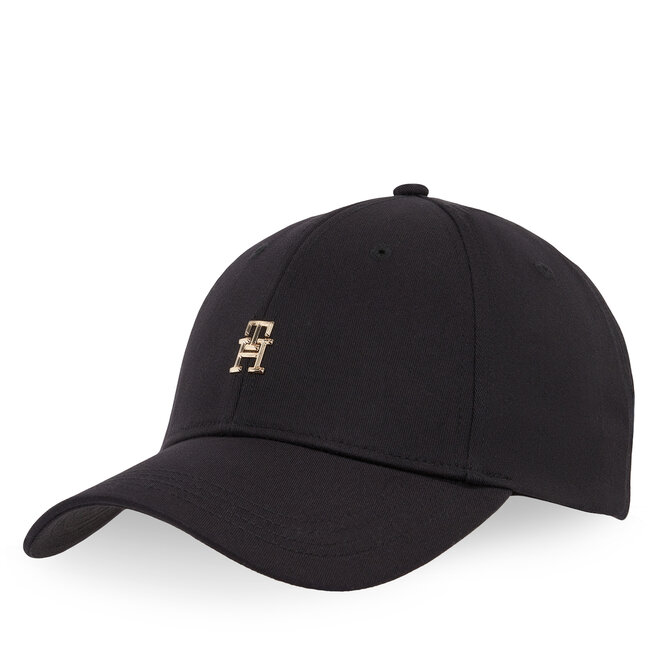 Czapka z daszkiem Tommy Hilfiger Elevated Chic Cap - Czarny
