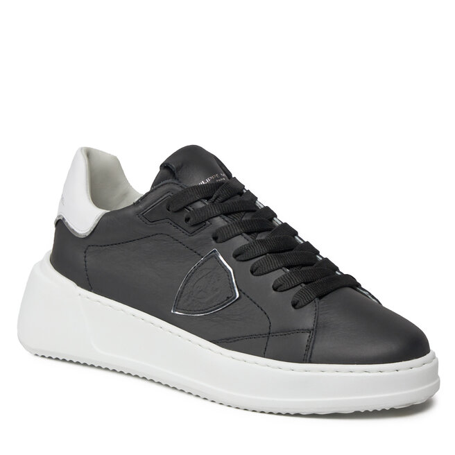 Sneakers Philippe Model Temple Low TRES V005 Noir/Blanc | eschuhe.de