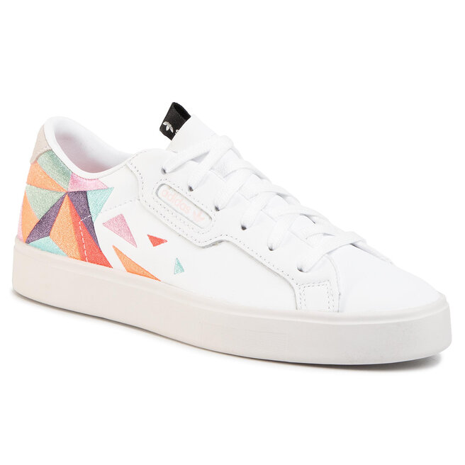 Buty adidas Sleek W EG7876 Ftwwht Tecprp Crywht eobuwie .pl