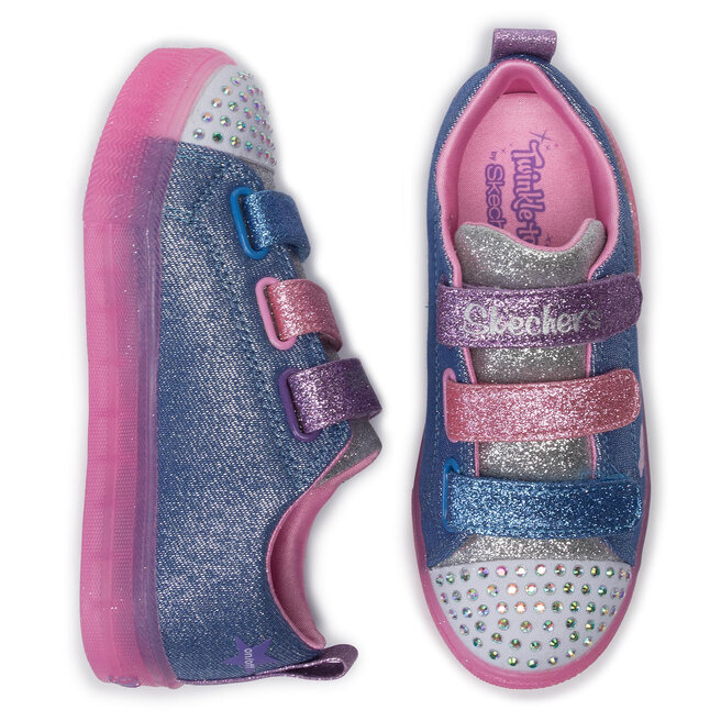 Skechers Sneakers Skechers Rainbow Glow 20173L/DMLT Denim Multi