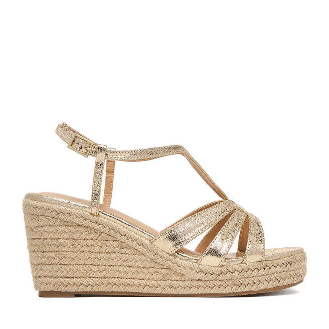 Espadryle JENNY CEO-SXH89783 Złoty - kobiece