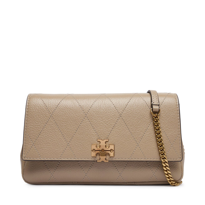 Torebka Tory Burch Quilted Chain Wallet 186041 Kremowy -