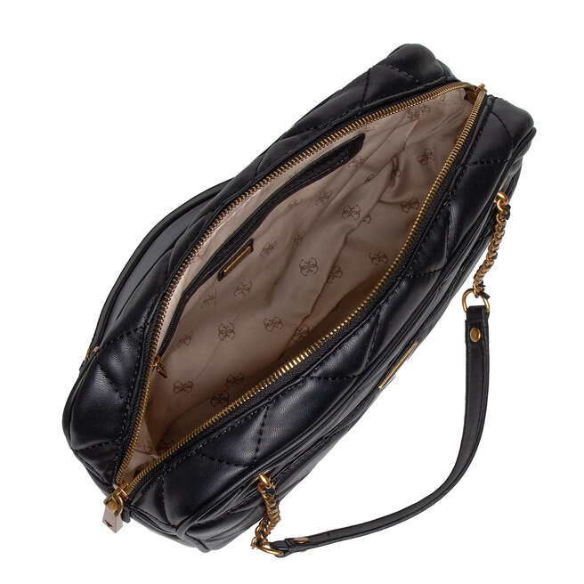 Τσάντα Guess Cessily Top Zip Shoulder Bag HWQB76 79180 BLACK