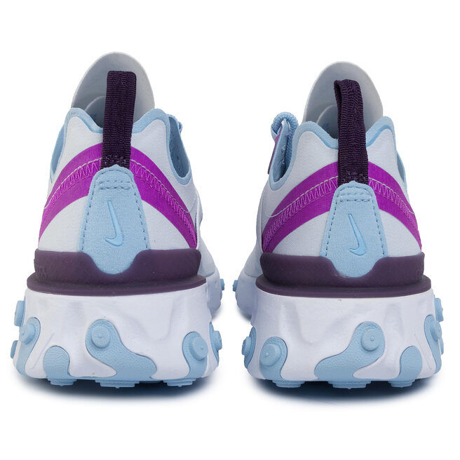 react element 55 blue purple